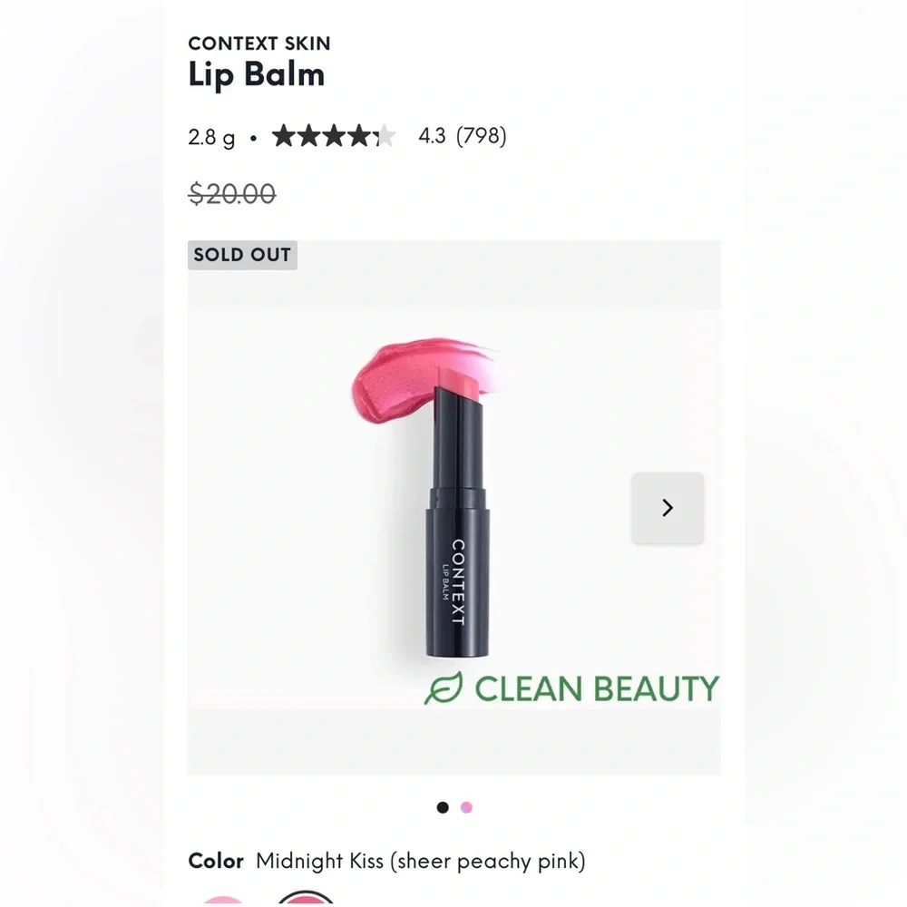 Context Skin Lip Balm in Midnight Kiss - Picture 2 of 4